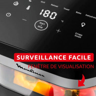 Air Fryer Moulinex Easy Fry Infrared EZ831GF0 2020W 7L Gris en Tunisie