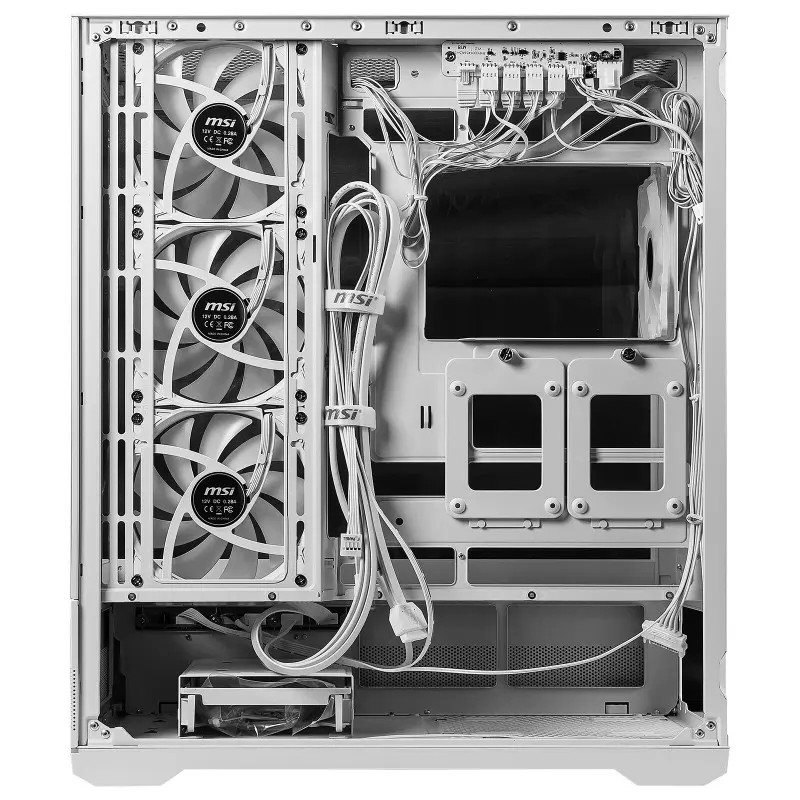 Boitier Gaming MSI MAG Pano 110R PZ Moyen Tour Blanc