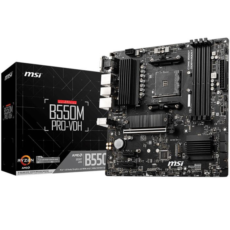 Carte Mère MSI B550M PRO-VDH DDR4 AM4 En Tunisie Carte Mère MSI B550M PRO-VDH DDR4 AM4 En Tunisie