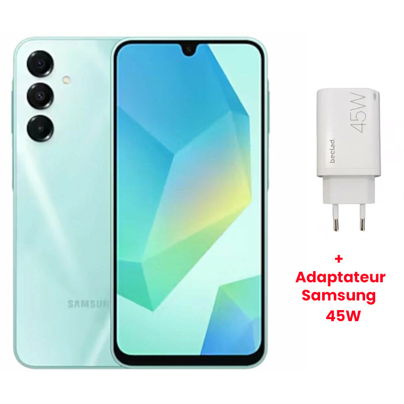 Smartphone Samsung Galaxy A16 4Go 128Go Vert Smartphone Samsung Galaxy A16 4Go 128Go Vert