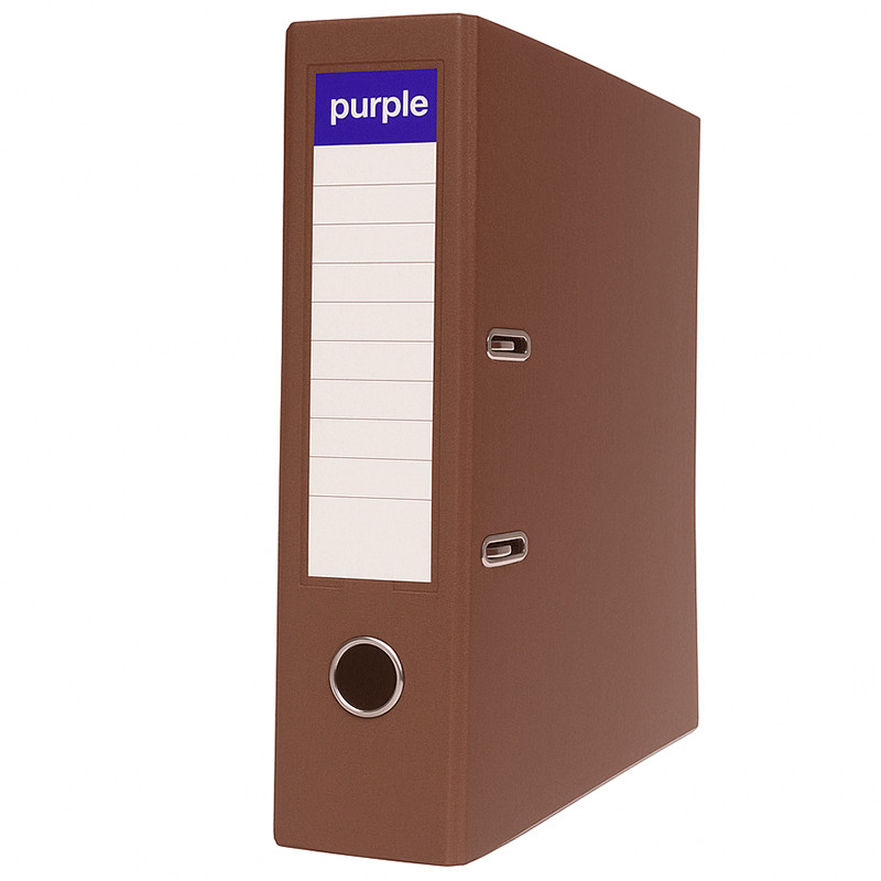Classeur à Levier Purple Essential 75mm A4 Marron en Tunisie Classeur à Levier Purple Essential 75mm A4 Marron en Tunisie