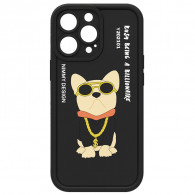 Coque Qiop Doggi Pour IPhone 14 Pro Max Noir
