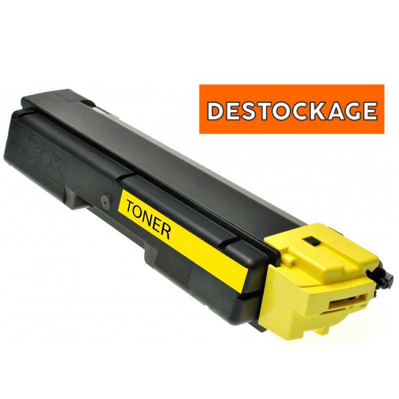 Toner Adaptable Kyocera A-TK-590Y Yellow en Tunisie