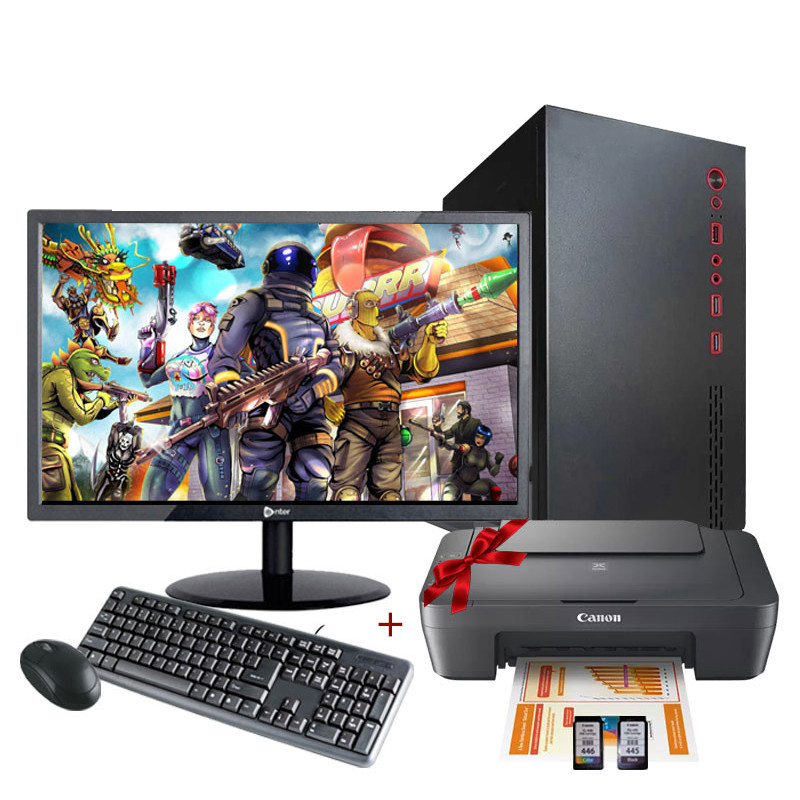 Pc De Bureau Gamer Lightgaming Ryzen 3 16Go 256Go SSD GT610 2Go