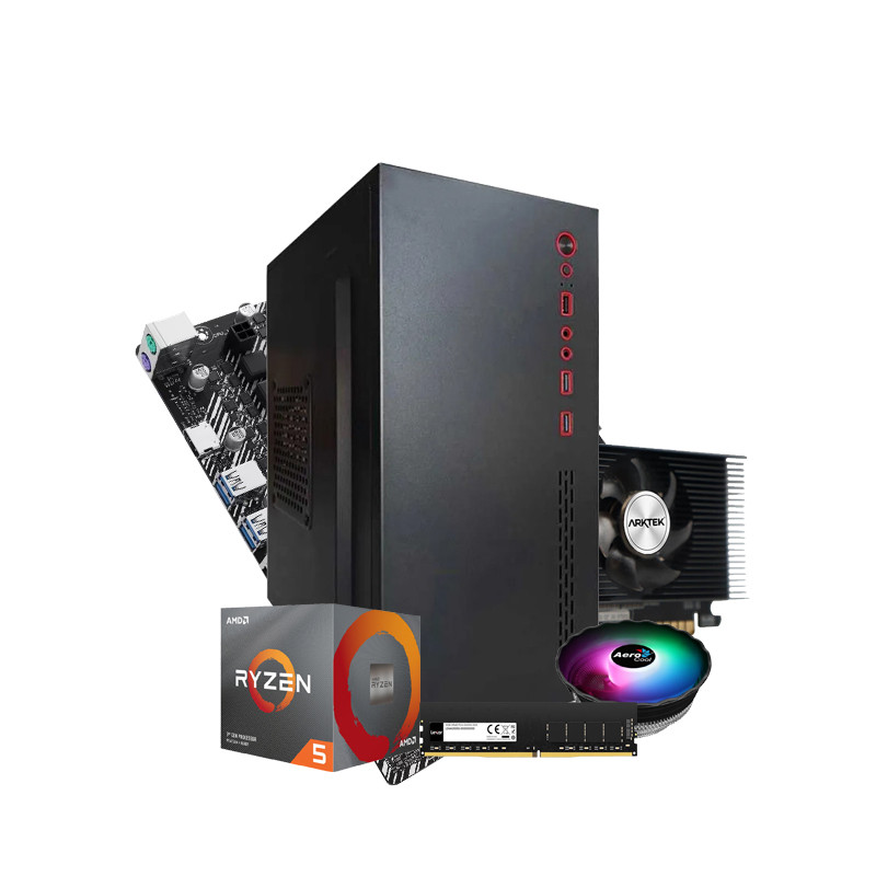 Pc De Bureau Gamer Lightgaming R3 AMD Ryzen 3 16Go 256Go SSD Noir en Tunisie