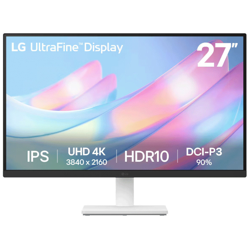 Écran LG 27US500 27" UHD 4K IPS 60Hz Blanc en Tunisie Écran LG 27US500 27" UHD 4K IPS 60Hz Blanc en Tunisie