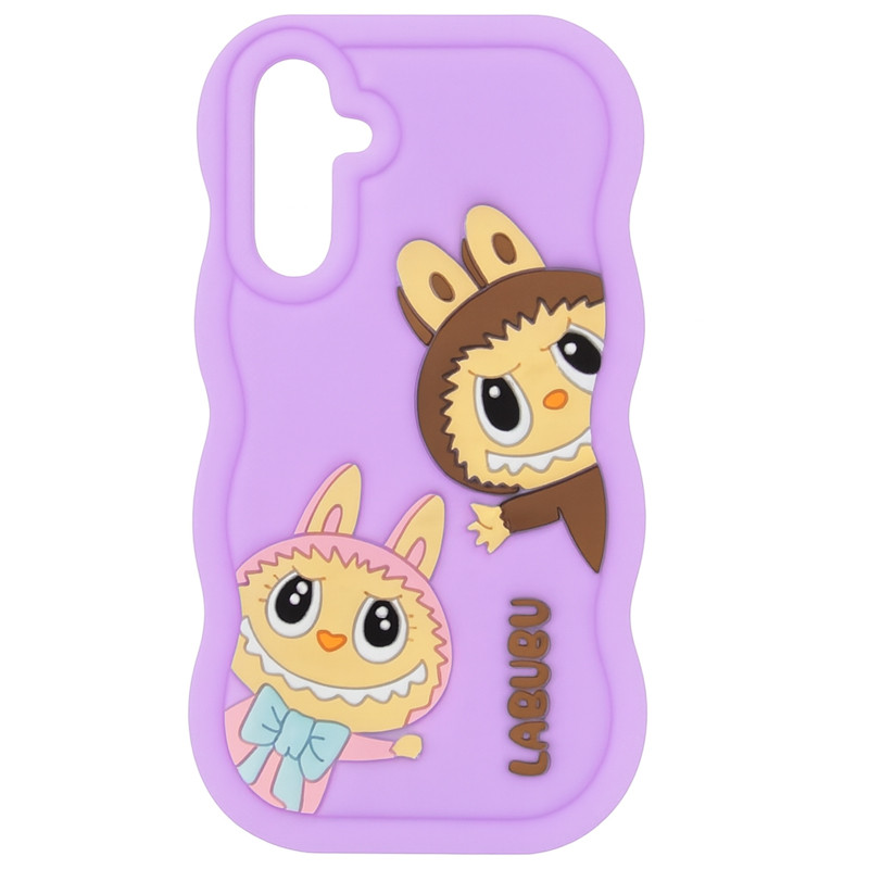 Coque Labubu pour Galaxy A15 Violet en Tunisie