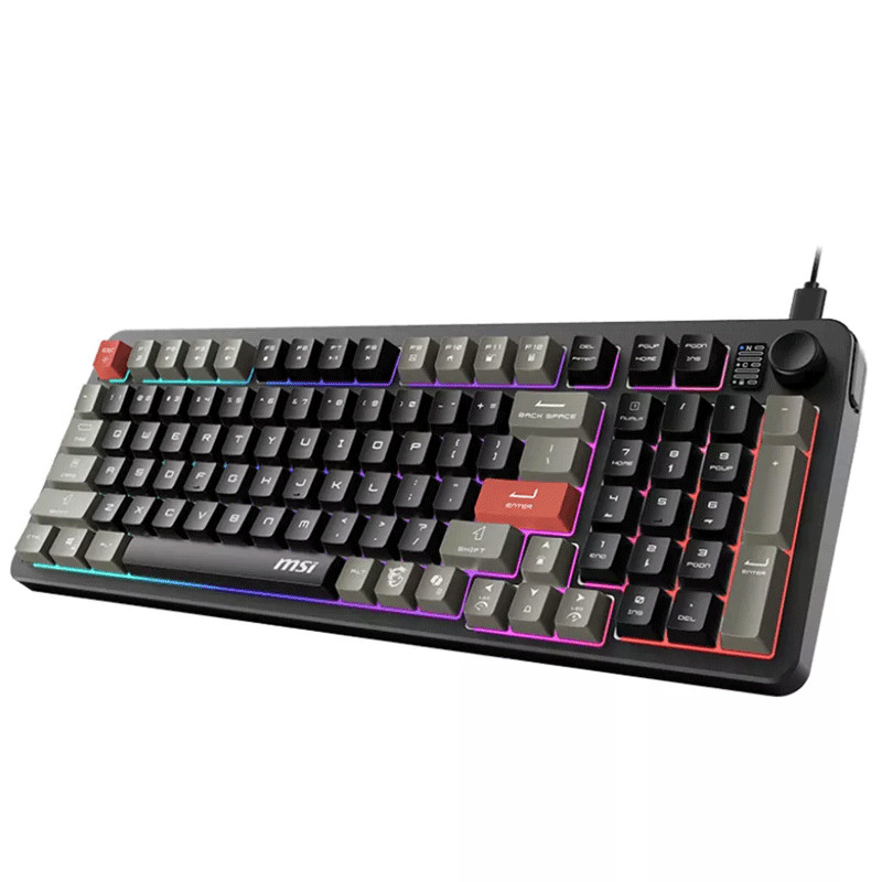 Clavier Gamer MSI Forge GK110 Noir en Tunisie