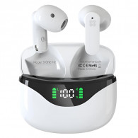 Écouteurs Bluetooth Xinji Stone M2 TWS Blanc en Tunisie Écouteurs Bluetooth Xinji Stone M2 TWS Blanc en Tunisie