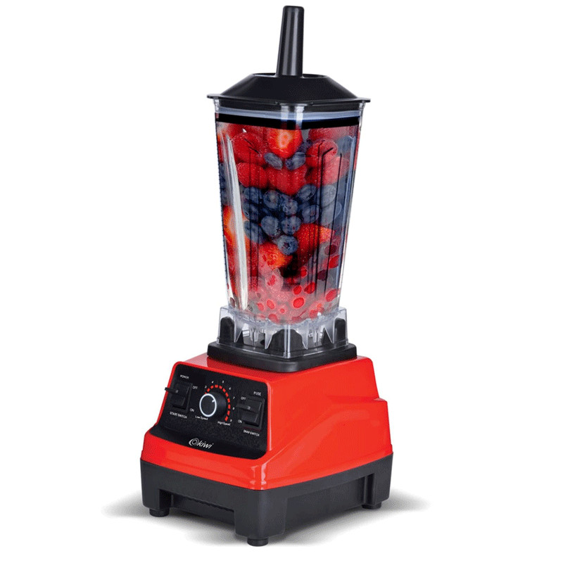 Blender Kiwi KSB-2251 1500W 2L Rouge en Tunisie