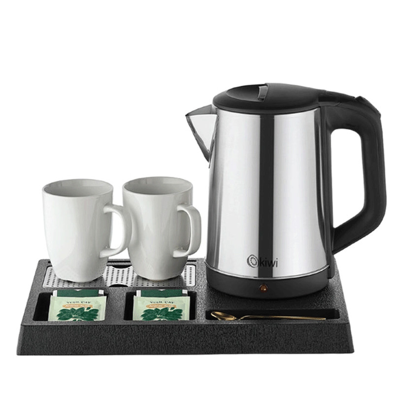 Bouilloire D’hôtel kiwi KKT-33 1800W 1.7 Litres Inox en Tunisie Bouilloire D’hôtel kiwi KKT-33 1800W 1.7 Litres Inox en Tunisie