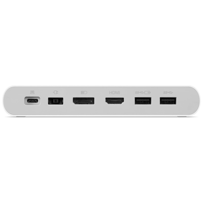 Station d'Accueil Lenovo 500 G0AA0135EU USB-C Blanc en Tunisie