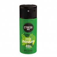 C'fresh Déodorant Spray Pour Homme Green Breeze 150Ml En Tunisie C'fresh Déodorant Spray Pour Homme Green Breeze 150Ml En Tunisie