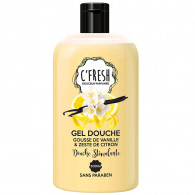 C'Fresh Gel Douche Gousse De Vanille & Zeste De Citron 500ml