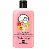 C'Fresh Gel Douche Fruits Exotiques & Vanille Bourbon 500ml en Tunisie C'Fresh Gel Douche Fruits Exotiques & Vanille Bourbon 500ml en Tunisie