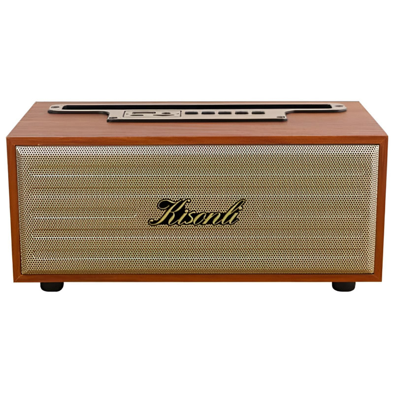 Radio Fm Bluetooth Kisonli G12A 8W Bois en Tunisie Radio Fm Bluetooth Kisonli G12A 8W Bois en Tunisie