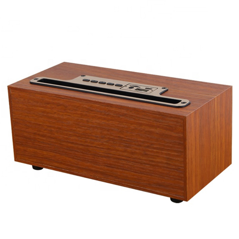 Radio Fm Bluetooth Kisonli G12A 8W Bois en Tunisie