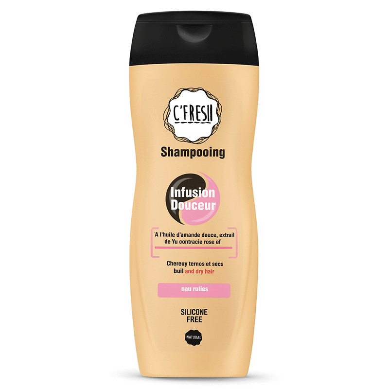 C'fresh Shampooing Infusion Douceur Pour Cheveux Ternes Et Secs 350ml EN Tunisie C'fresh Shampooing Infusion Douceur Pour Cheveux Ternes Et Secs 350ml EN Tunisie