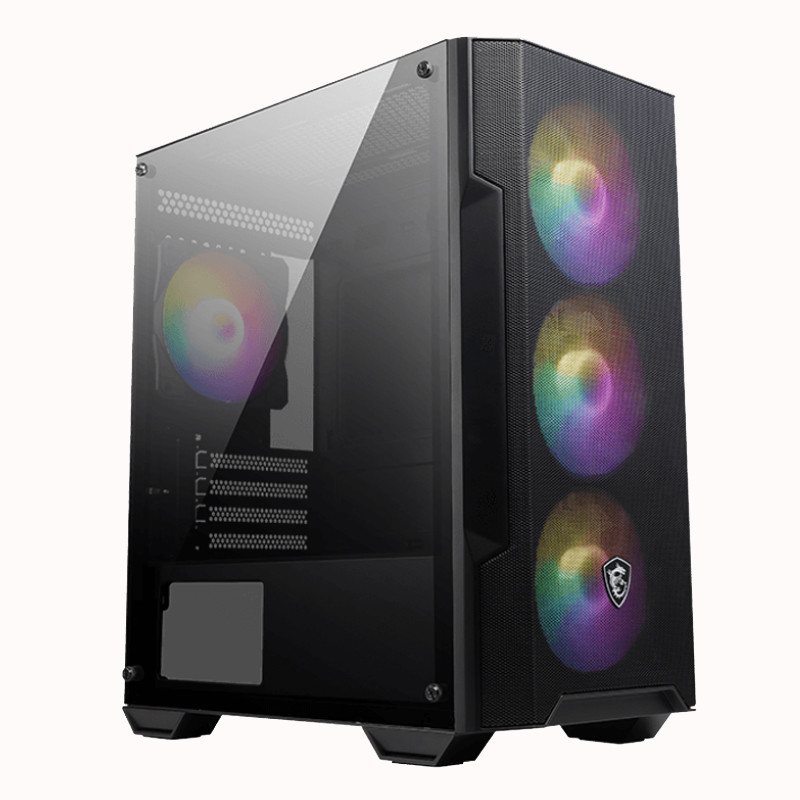 Boitier Gaming MSI MAG Forge M100A Micro ATX Noir En Tunisie