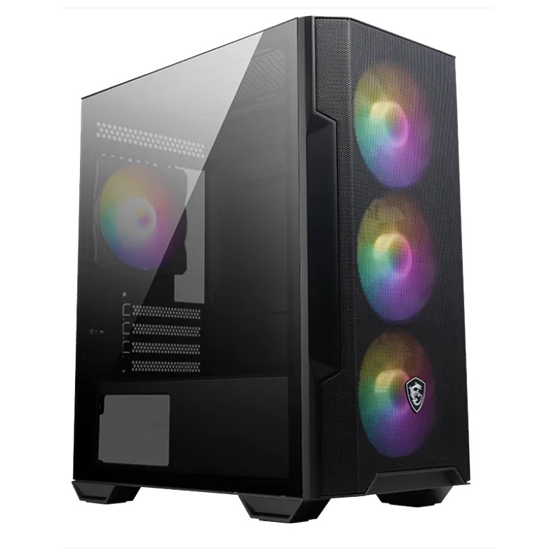 Boitier Gaming MSI MAG Forge M100R Micro ATX Noir En Tunisie Boitier Gaming MSI MAG Forge M100R Micro ATX Noir En Tunisie