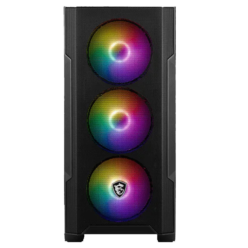 Boitier Gaming MSI MAG Forge M100R Micro ATX Noir En Tunisie