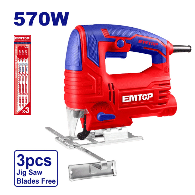 Scie Sauteuse Emtop EJSW5701 570W Rouge EN Tunisie