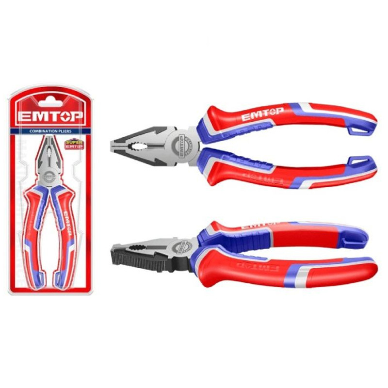Pince Universelles 6"/160mm Emtop EPLRC0611 Rouge en Tunisie