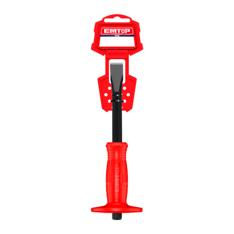 Burin De Maçon Plat Emtop ECCL251801 Rouge en Tunisie