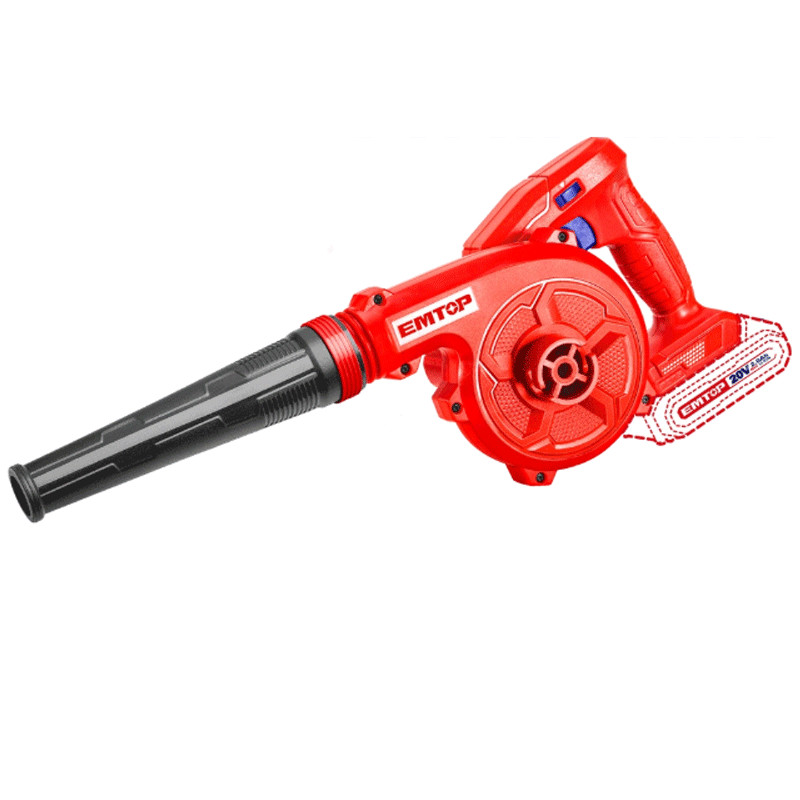 Souffleur Electrique Sans Fil Emtop ELAB200581 20V Rouge EN Tunisie