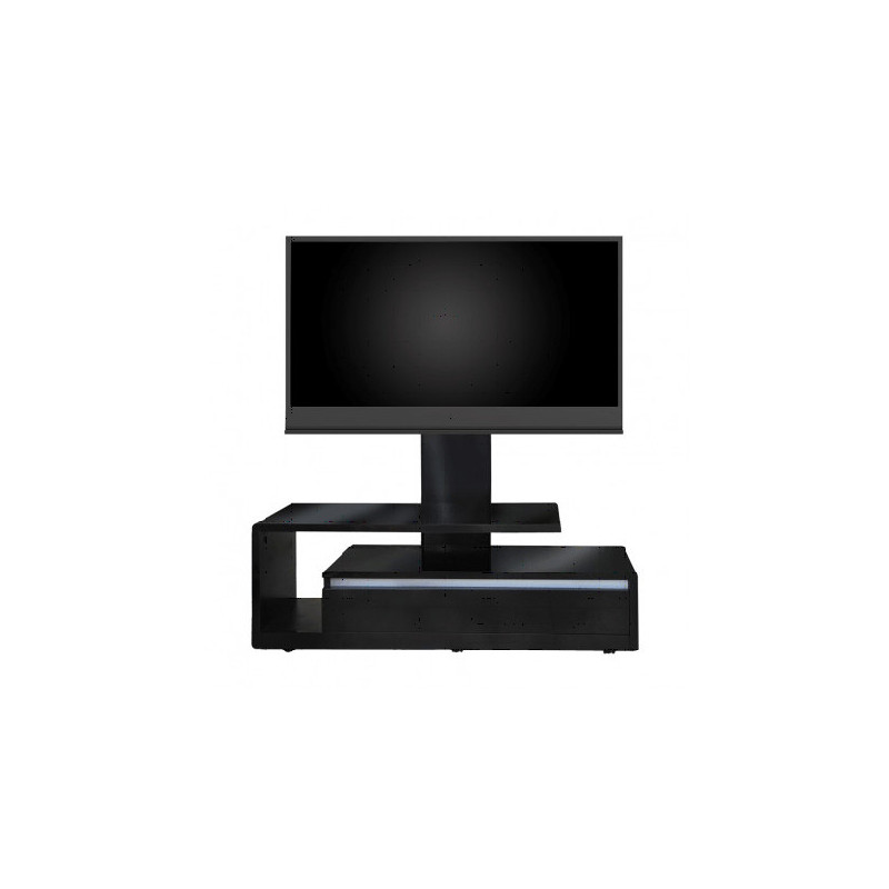 Table TV Barcelone Noir Brillant