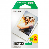 Pack Papier Photo Mini Fujifilm Instax 86 x 54 mm 20 Feuilles Blanc en Tunisie