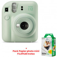 Appareil Photo Instantanée FUJIFILM INSTAX Mini 12 Vert en Tunisie Appareil Photo Instantanée FUJIFILM INSTAX Mini 12 Vert en Tunisie