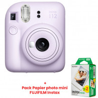 Appareil Photo Instantanée FUJIFILM INSTAX Mini 12 Violet En Tunisie Appareil Photo Instantanée FUJIFILM INSTAX Mini 12 Violet En Tunisie