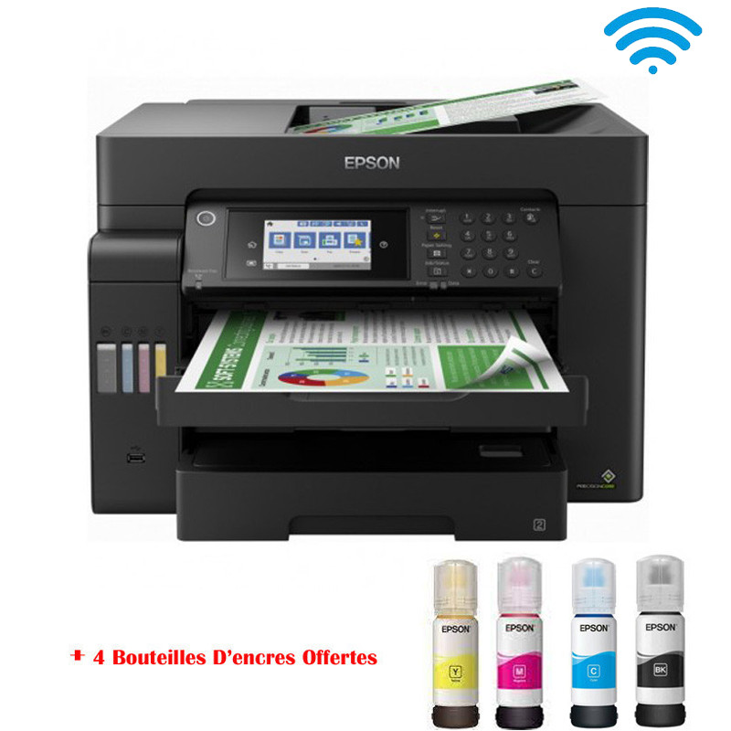 Imprimante Epson L6570 à Réservoir Intégré 4EN1 (C11CJ29403) En Tunisie