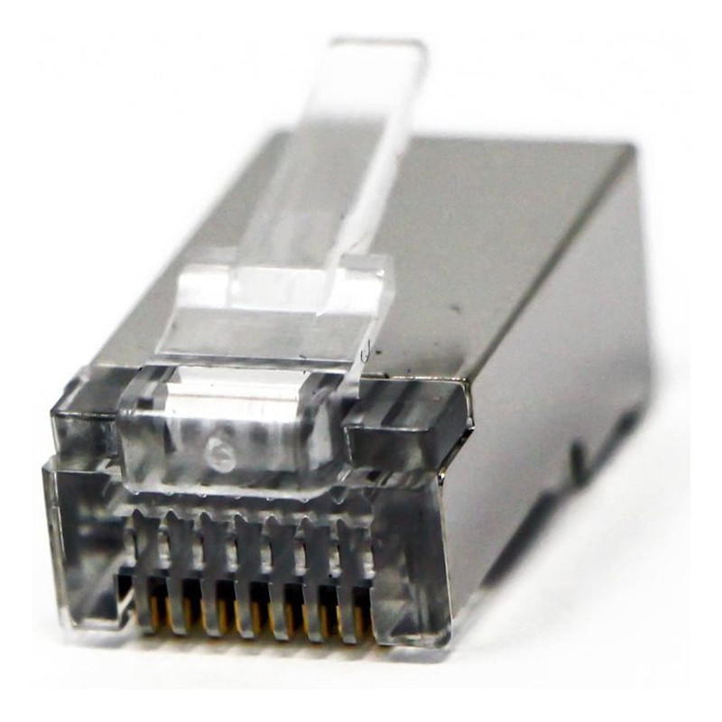 Pack De 100 Connecteurs RJ45 Métallique en Tunisie