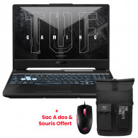 Pc Portable Gamer Asus Tuf Gaming A15 FA506NCR Ryzen 7 8Go 512Go SSD Windows 11 RTX 3050