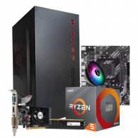 Pc De Bureau Gamer Lightgaming R5 3500 AMD Ryzen 5 16Go 512Go SSD Noir