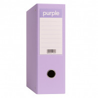 Classeur à Levier Purple Essential 75mm A4 Violet Pastel