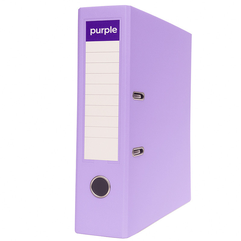 Classeur à Levier Purple Essential Dos 75mm A4 Violet
