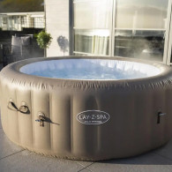 Spa Gonflable Bestway Lay-Z-Spa 60017 4 Places Rond Beige En Tunisie