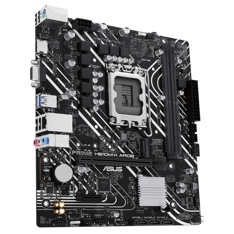 Carte Mère Asus Prime H610M-K ARGB LGA 1700 en Tunisie