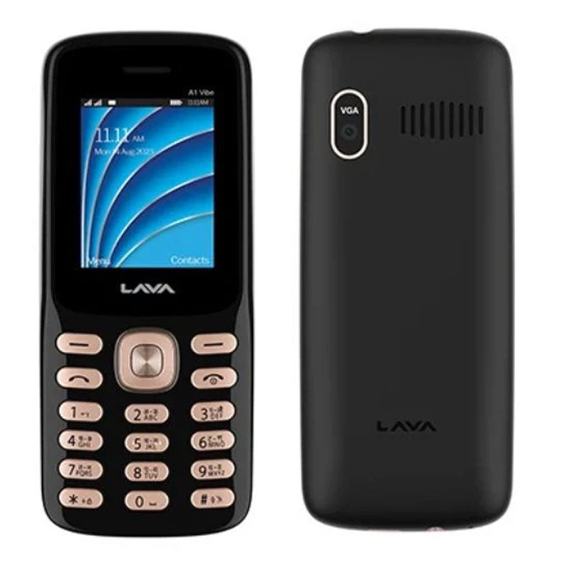 Téléphone Portable Lava A1 Vibe Gsm Noir en Tunisie