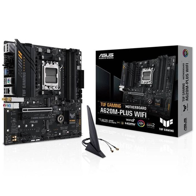 Carte Mère Asus TUF Gaming A620M-PLUS WIFI AM5 En Tunisie