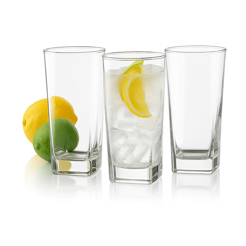 Coffret 6 Coupes City Glass Rafale 26Cl Transparent en Tunisie