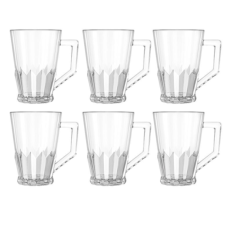 Coffret 6 Verres à Thé City Glass Reze 20Cl En Verre en Tunisie