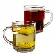 Coffret De 4 Tasses à Café Pyramide Glass 31cl En Verre en Tunisie