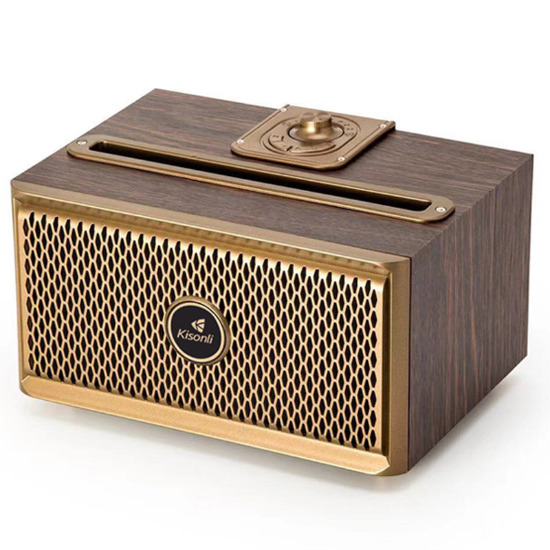 Haut Parleur Bluetooth Kisonli G1 Bois en Tunisie