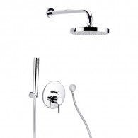 Kit Mitigeur De Douche Sopal Encastré Avec Inverseur Bizerte 06CZA04 Silver