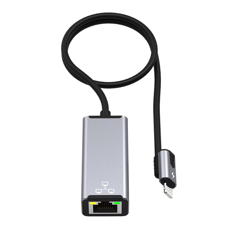 Adaptateur Airsky HC-72B Type-C Vers RJ45 Gris en Tunisie