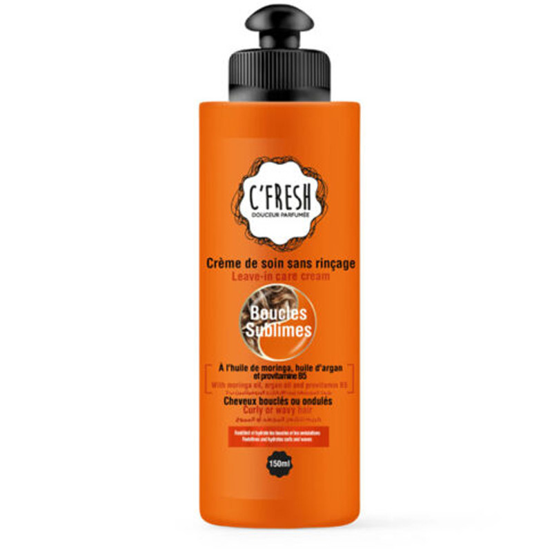 C'fresh Crème Soin Sans Rinçage Boucles sublimes 150ML En Tunisie